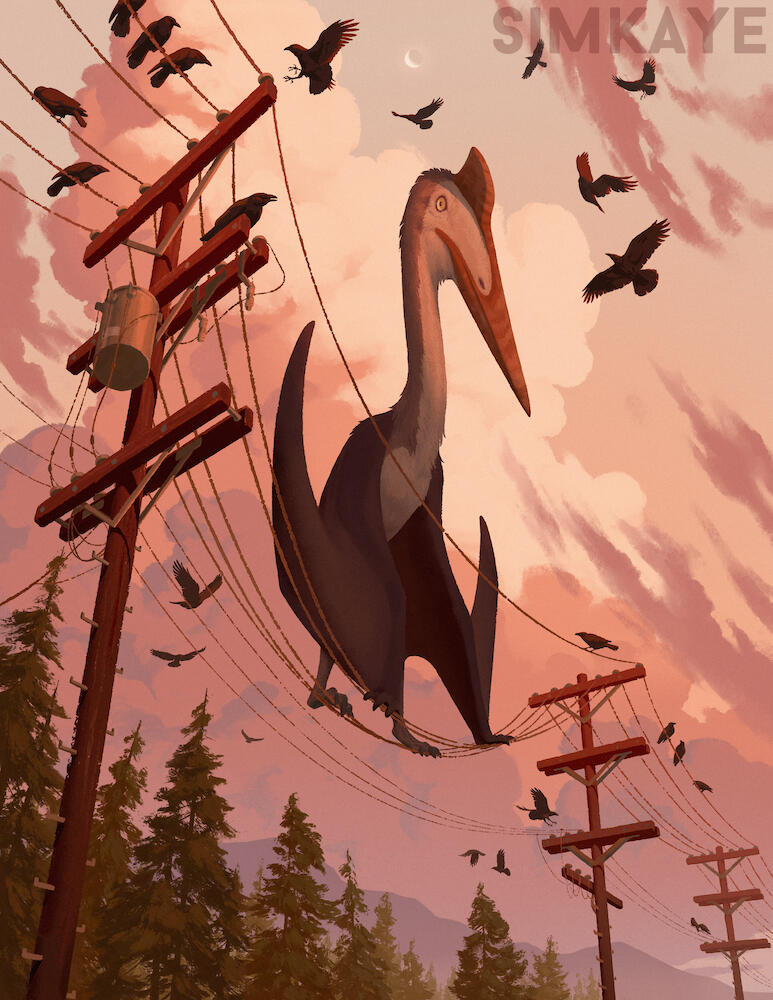 "Quetzalcoatlus" - Digital