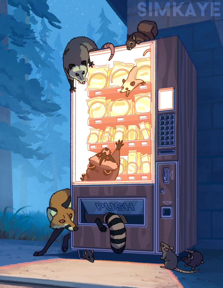 "Vending Machine" - Digital